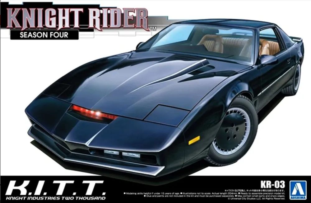 Aoshima Knight Rider K.I.T.T. Season Four 1/24
